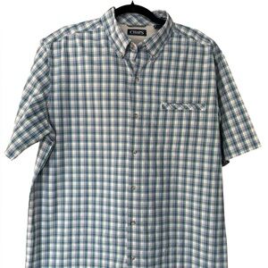 Chaps & Boston Trader Men’s Short Sleeve Shirts. (Size XL)